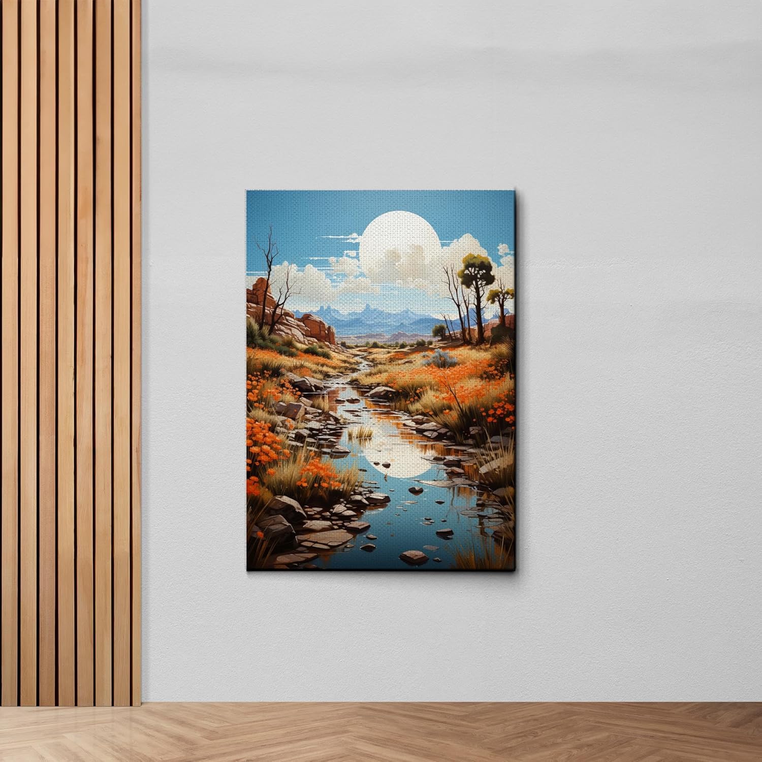 Red Mesa, Archival Print of Landscape Prints of Red Mountain in Mesa, Arizona, Wall Art, Home Decor