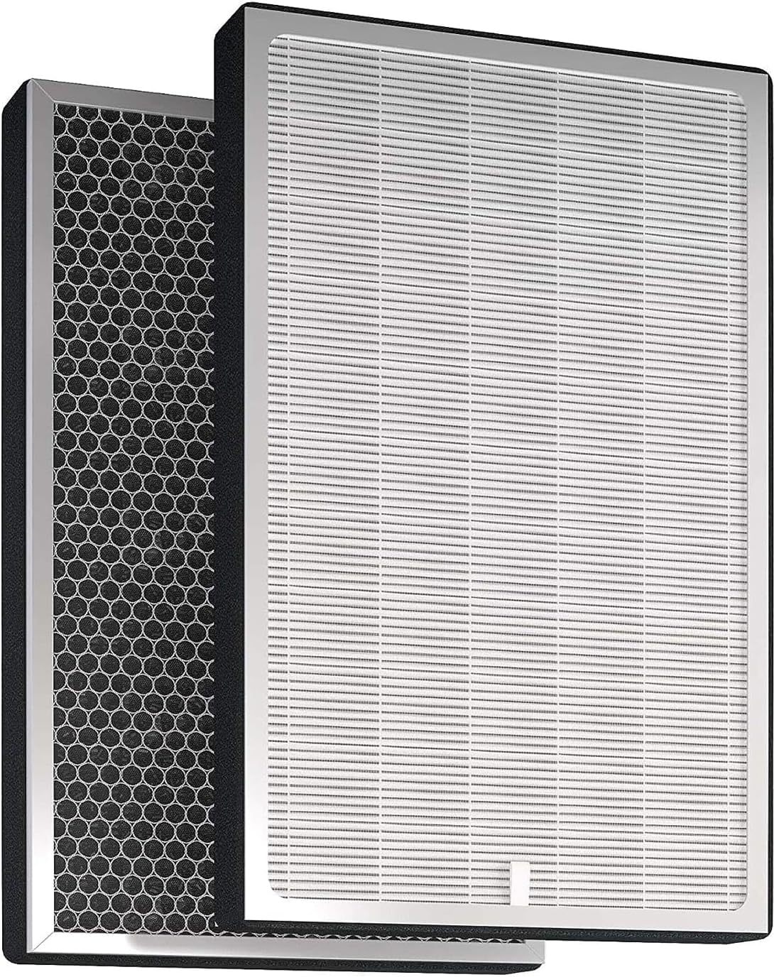 Juego de 2 filtros 3 en 1 compatibles con filtro de carbono Medify MA-112 V2.0 Puri-fier H13 HEPA