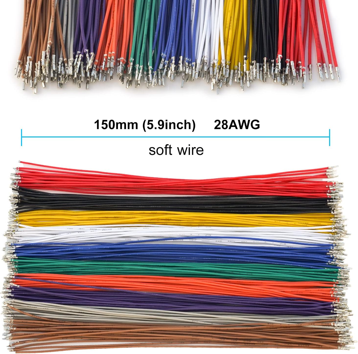 Kit de conector GH de 0.049 in y cables preprensados de alta calidad, para kit de cables Pixhawk controlador de vuelo Pixhawk2, total de 140