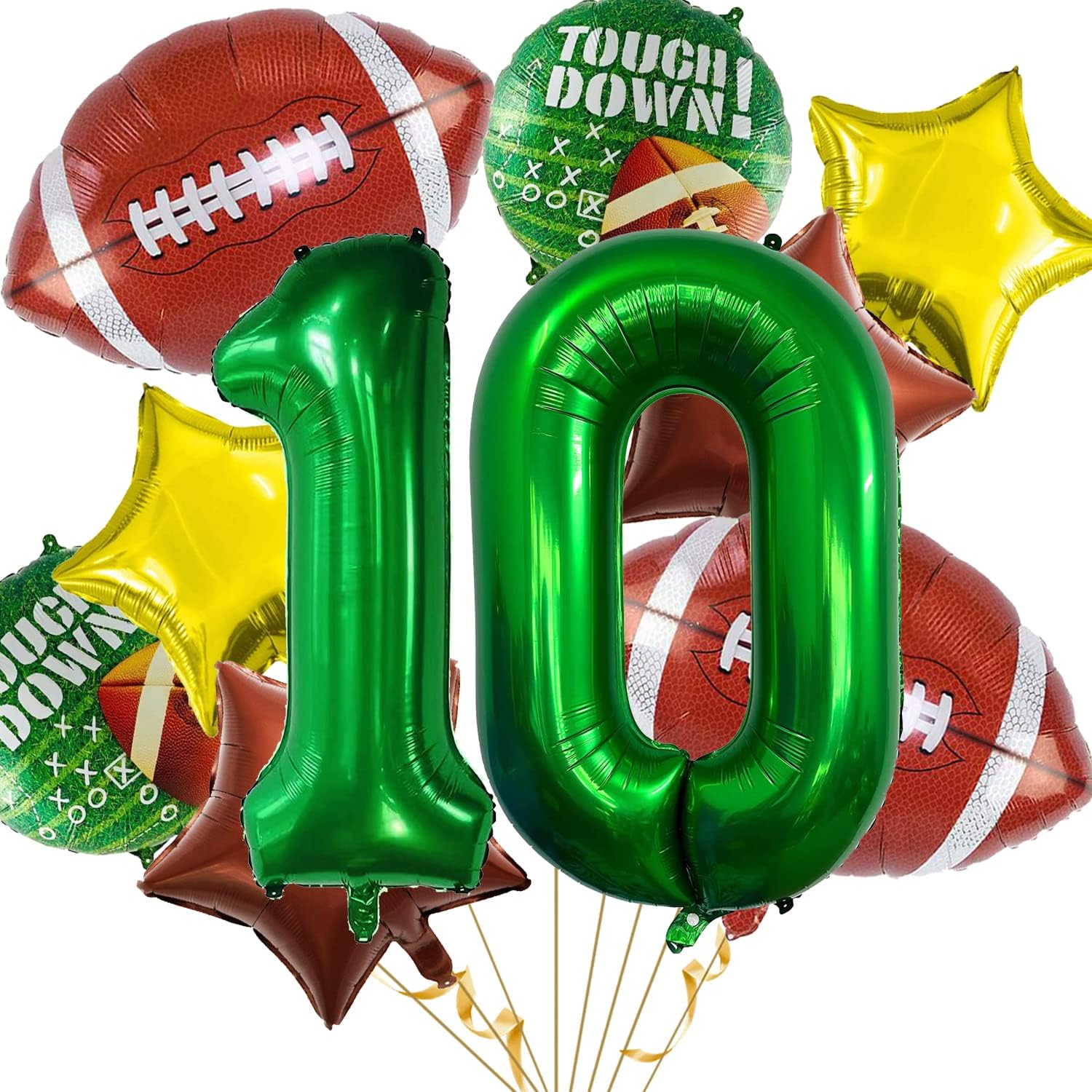 Juego de globos de fútbol americano, decoraciones de fiesta de cumpleaños de fútbol, decoración de fiesta de cumpleaños, decoración de fiesta de