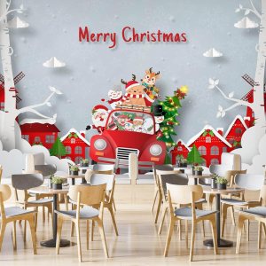 3D Car Deer A140 Christmas Xmas Wall Paper Print Decal Deco Wall Mural Self-Adhesive Wallpaper AJ US Amy 23 Sep (Vinyl (No Glue & Removable), 3D Car Deer A140 Christmas Xmas Wall Paper Print Decal Deco Wall Mural Self-Adhesive Wallpaper AJ US Amy 23 Sep (Vinyl (No Glue & Removable),