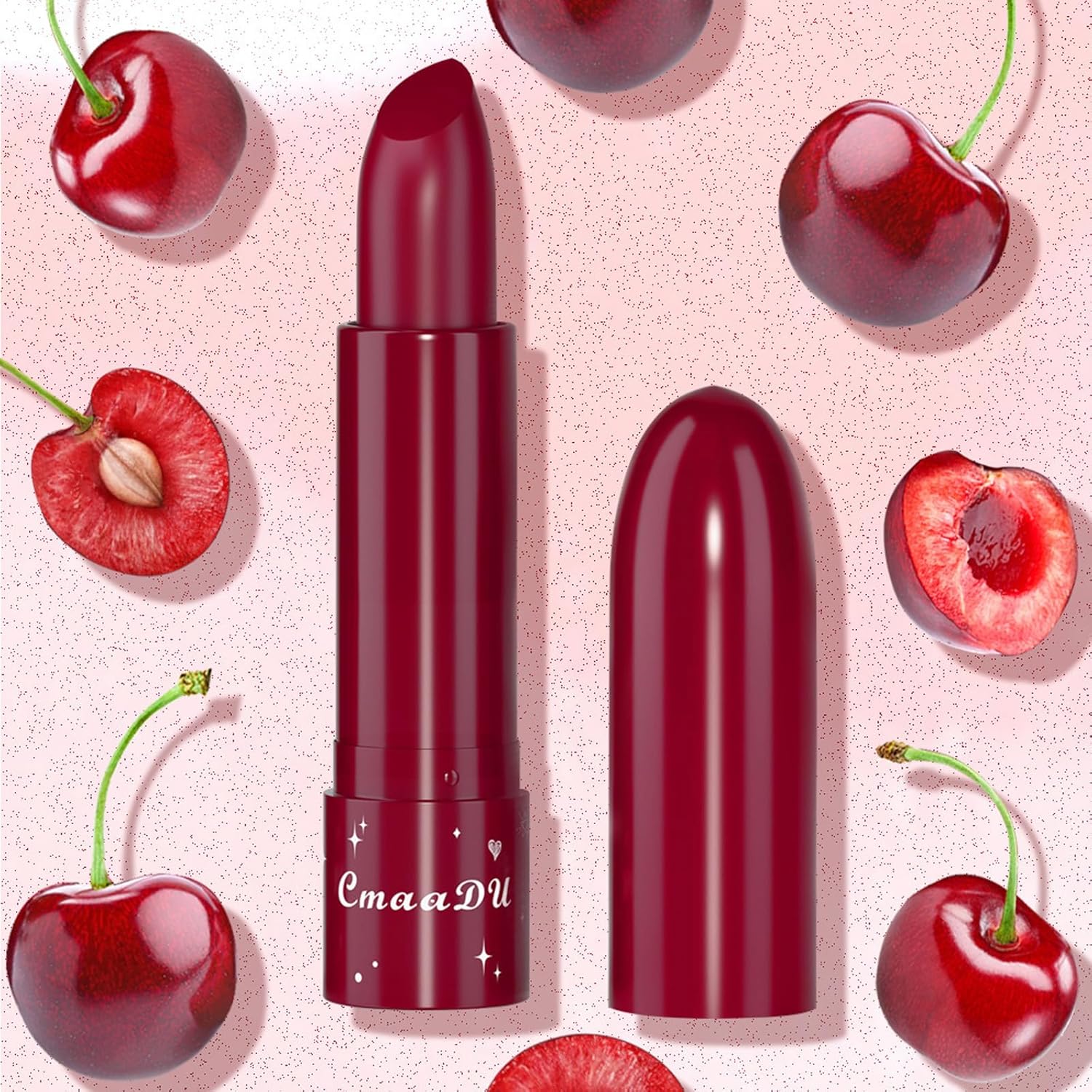 Gireatick Juego de 6 lápices labiales que cambian de color con sabor a fruta, bálsamo labial de pH, ingredientes naturales, maquillaje hidratante de