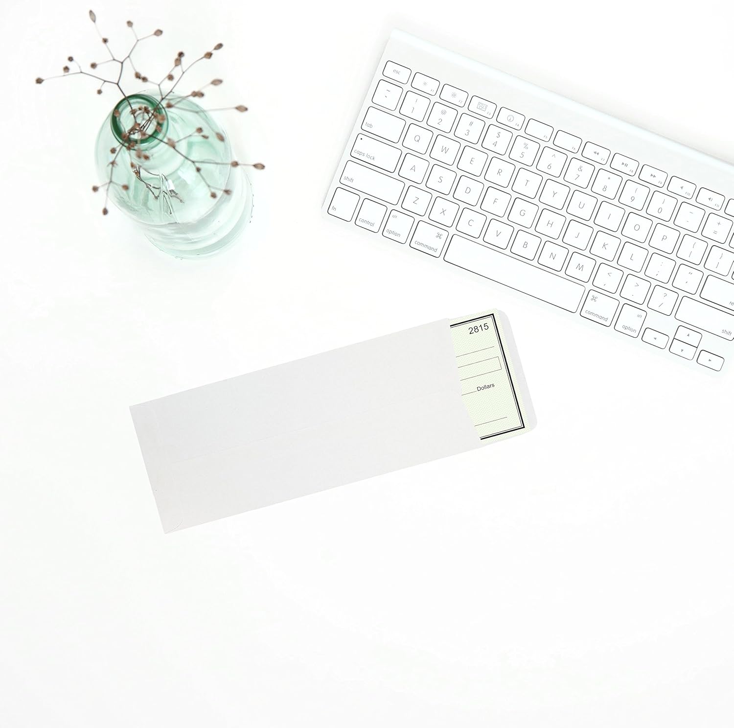 JAM PAPER Sobres Strathmore de negocios #10 Policy Business – 4 18 x 9 12 – Tejido blanco brillante – Paquete de 50 unidades