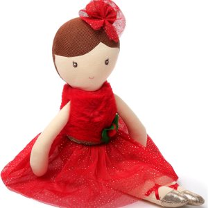 Bearington Evie – Muñeco de peluche navideño de 16.5 pulgadas Bearington Evie – Muñeco de peluche navideño de 16.5 pulgadas