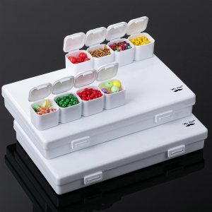 Mr. Pen – Contenedores de almacenamiento de cuentas, 28 rejillas, paquete de 2, color blanco, 160 etiquetas adhesivas, organizador de cuentas, Mr. Pen – Contenedores de almacenamiento de cuentas, 28 rejillas, paquete de 2, color blanco, 160 etiquetas adhesivas, organizador de cuentas,