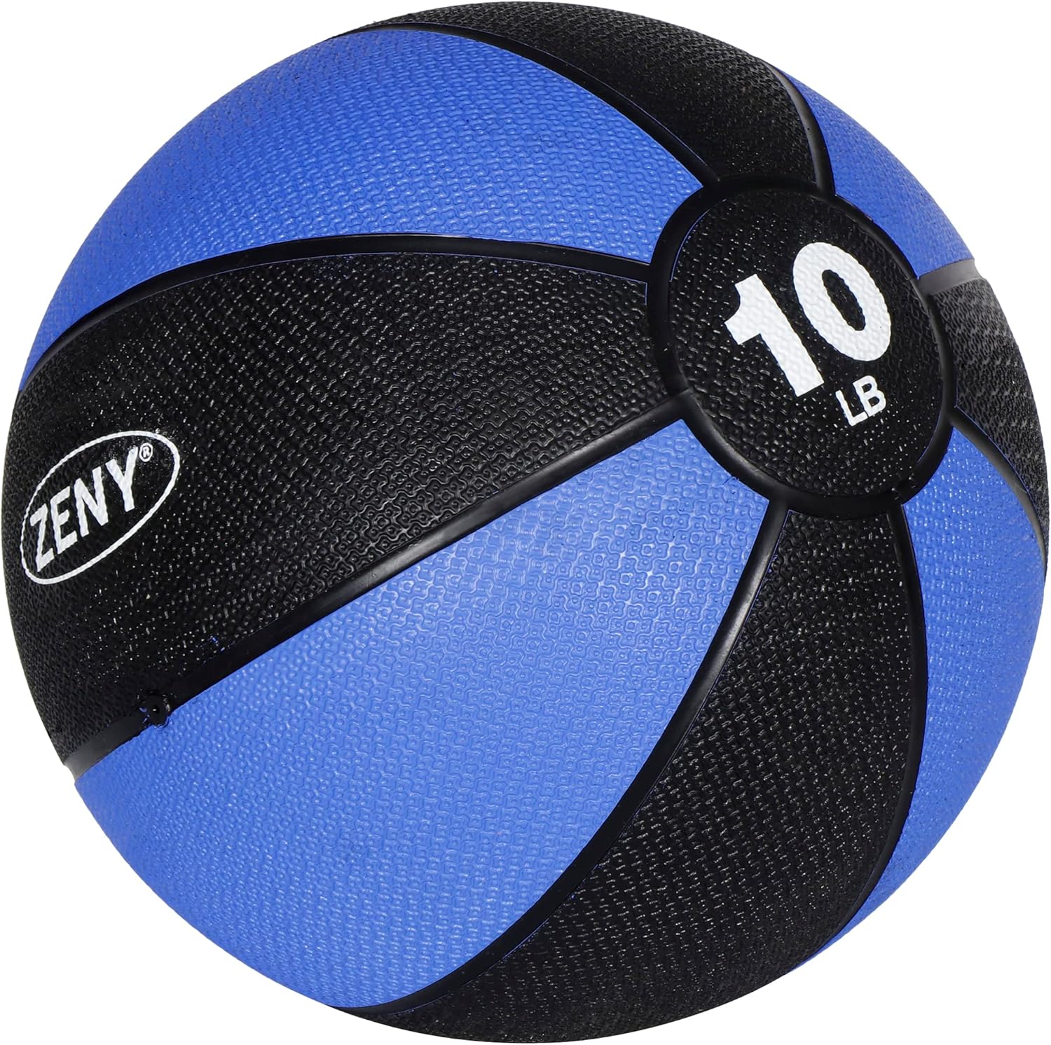 ZENY Heavy Duty Medicine Ball, Weighted Exercise Ball with Textured Grip Fitness Core Strength Training Rubber Ball, Home Gym Equipment