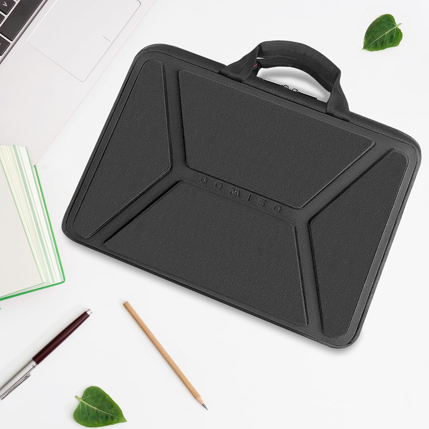 DOMISO Funda protectora para portátil de 17 pulgadas, a prueba de golpes, impermeable, portátil, para portátiles de 17-17.3 pulgadas,