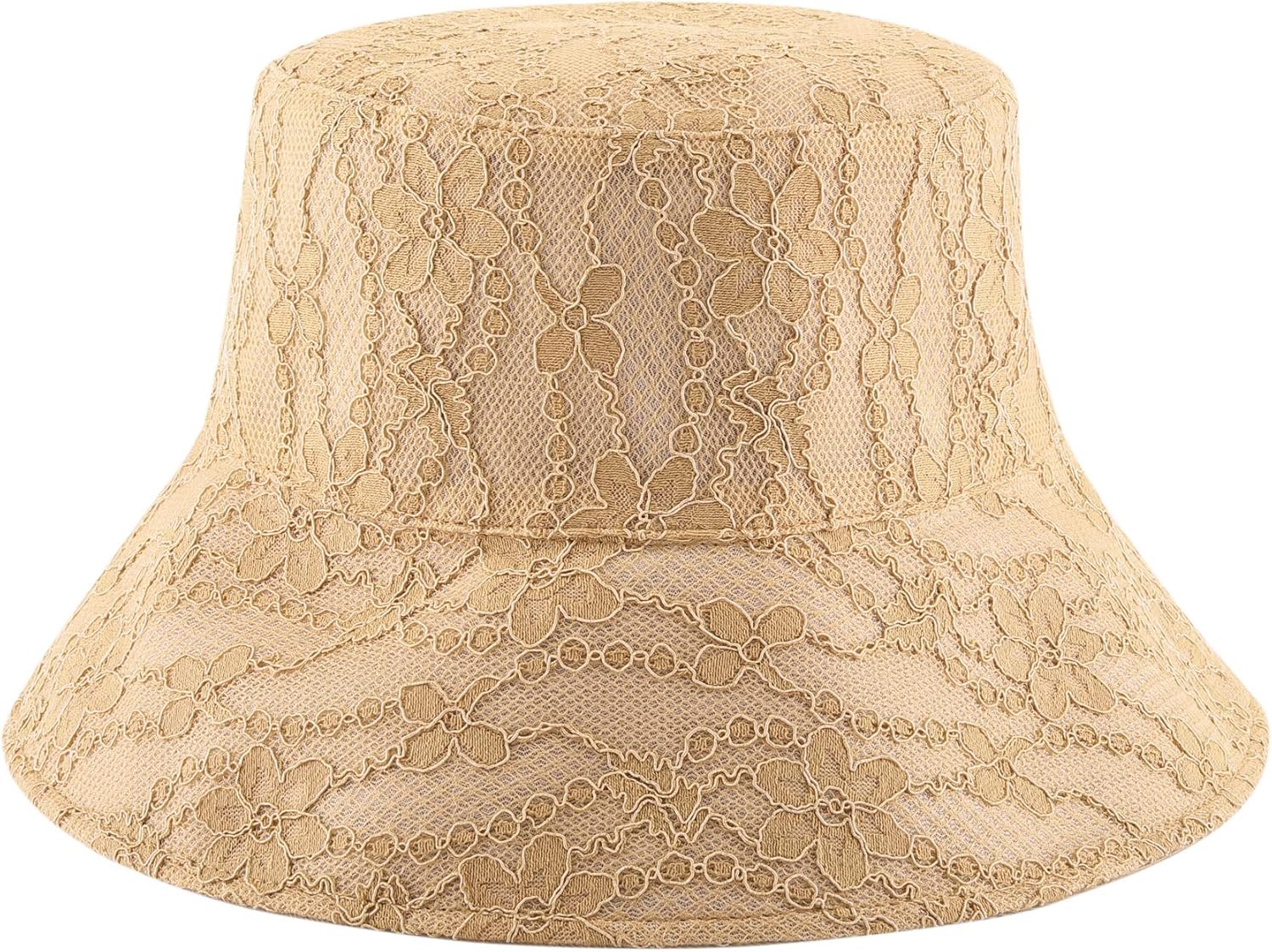 Ayliss Sombrero de sol para mujer, de encaje, de verano, de playa, plegable, de doble cara, reversible, de viaje, de pesca, sombrero