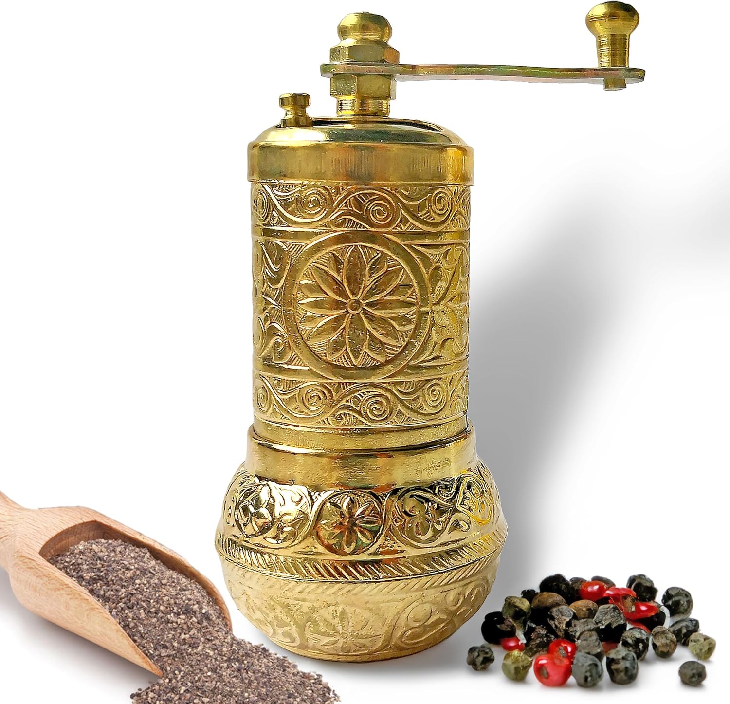 Molinillo de pimienta – Molinillo manual de especias – Molinillo de hierbas – Molinillo de pimienta – Molinillo de pimienta – Molinillo de especias