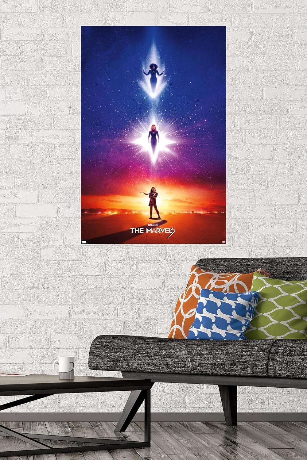 Trends International Marvel The Marvels – Teaser – Póster de pared de una hoja