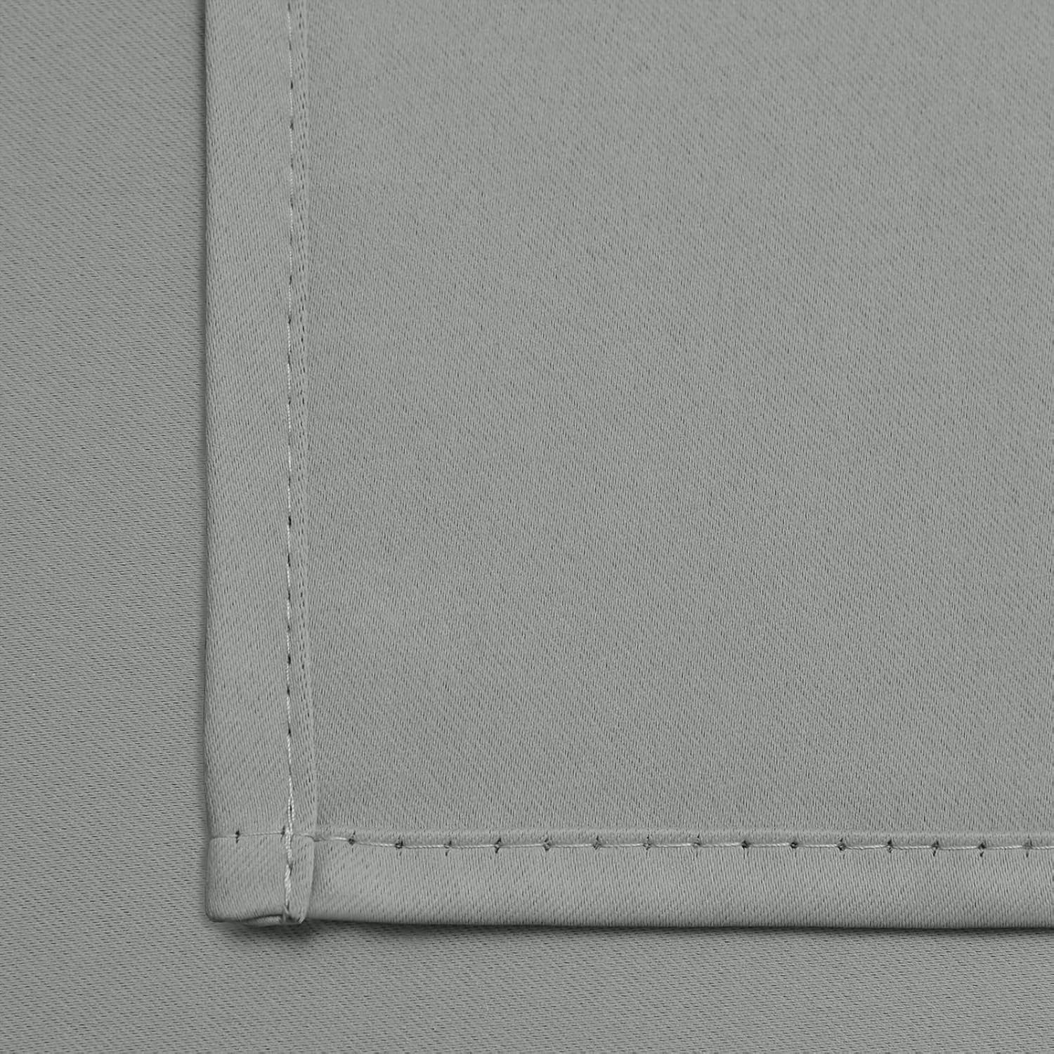 Yakamok Dove Grey – Juego de 2 paneles para oscurecer la habitación de 84 pulgadas de largo, para sala de estar, comedor, oscurecimiento térmico,