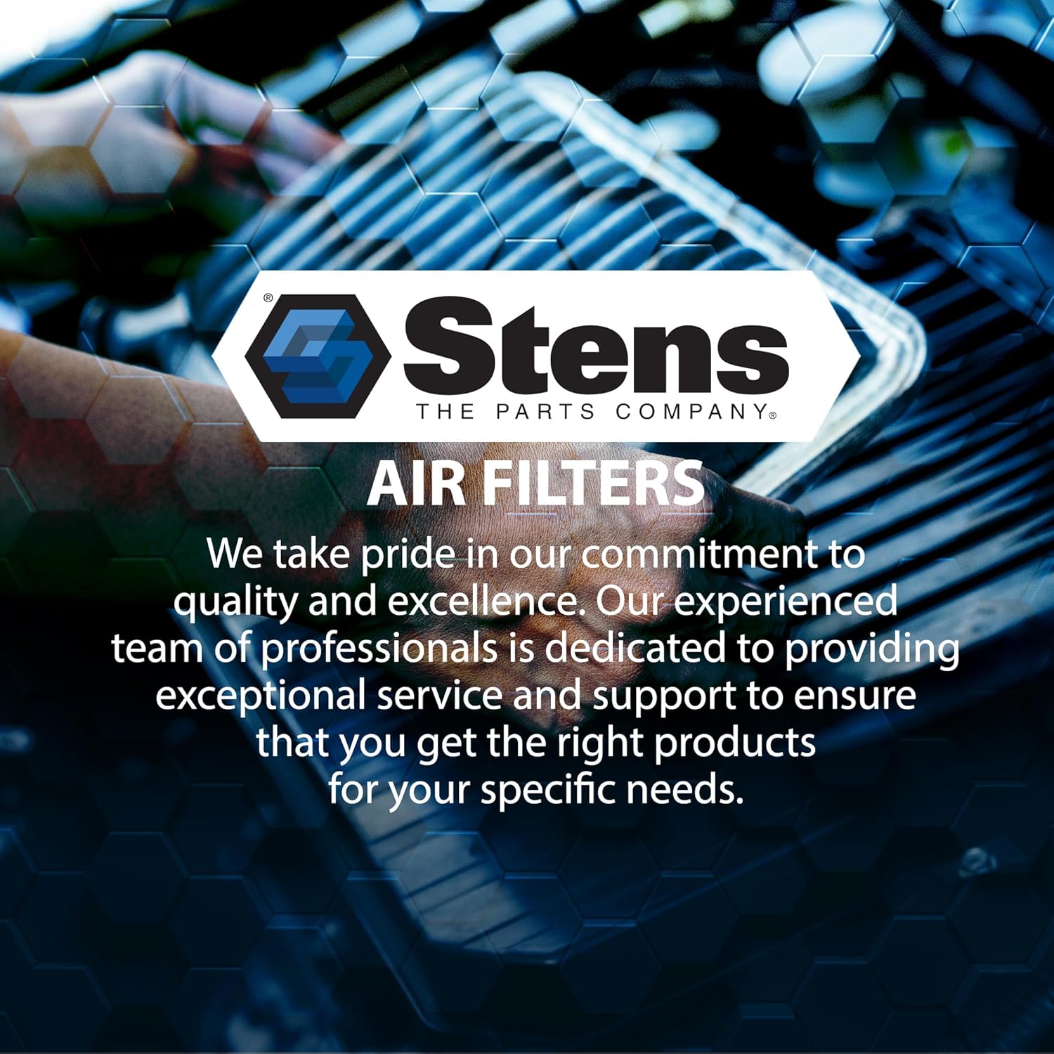 Stens 100-854, combo de filtro de aire
