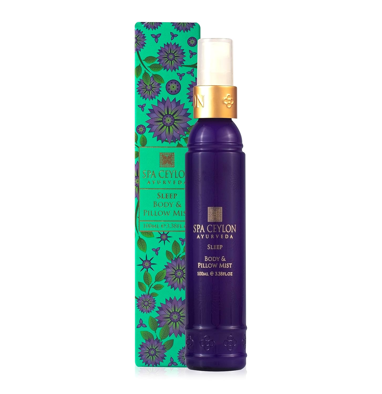 SPA CEYLON Sleep Body & Pillow Mist  Niebla natural no aceitosa  Reduce el estrés  Lujosamente fragante  Adecuado para todo tipo de piel