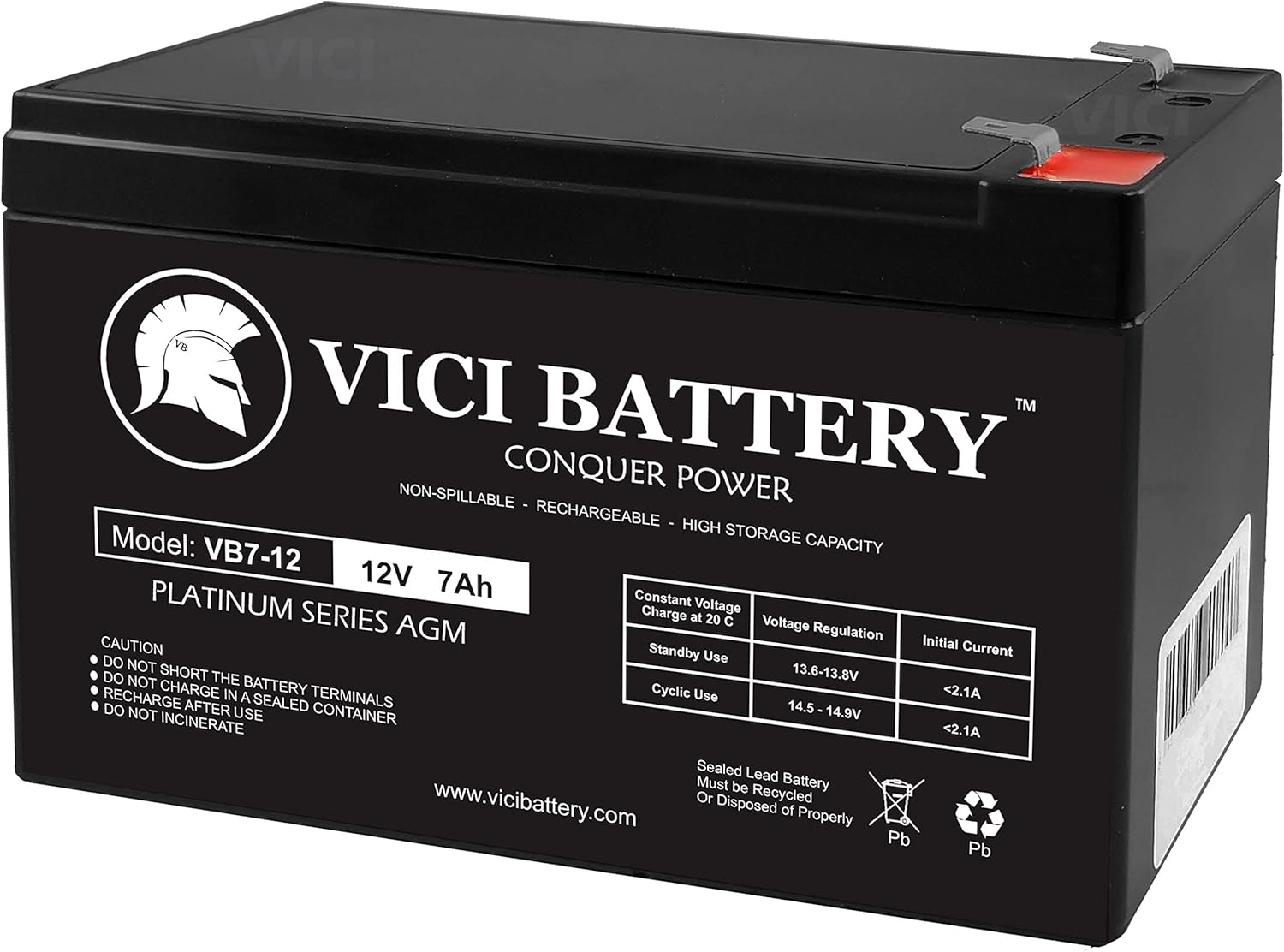 Reemplazo FIAMM FG20722 por marca VICI Battery