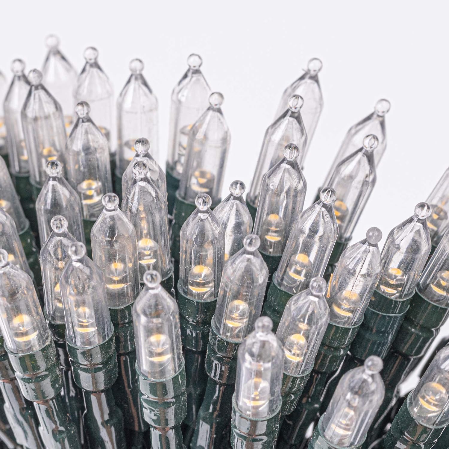 AWQ Guirnalda de 300 luces LED de 108 pies, cadena de luces de hadas de Navidad, enchufable, 8 modos extensibles para interiores y exteriores, boda,