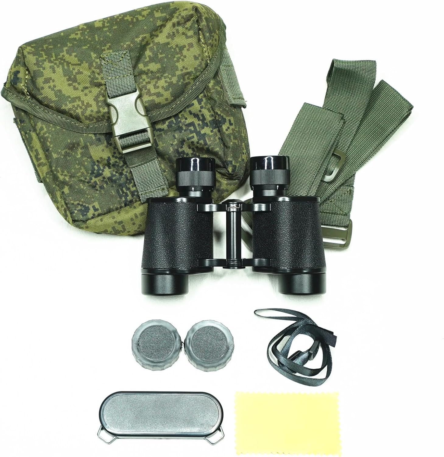 Binoculares rusos Baigish 8X30 telescopio profesional binocular del ejército de metal completo con telémetro ocular para la caza