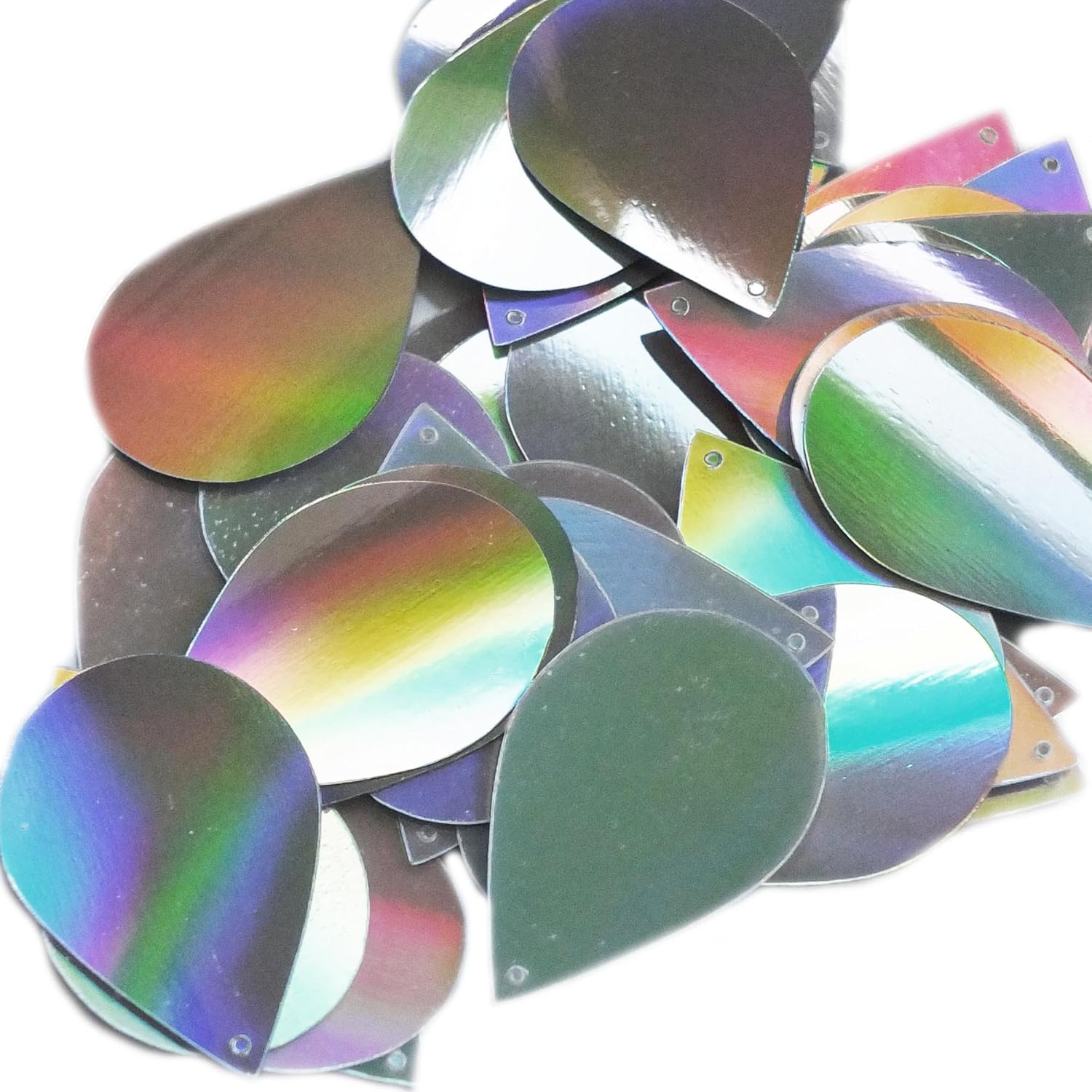 Lazersheen – Paillettes de lentejuelas metálicas reflectantes de 1.5 pulgadas, hechas en Estados Unidos