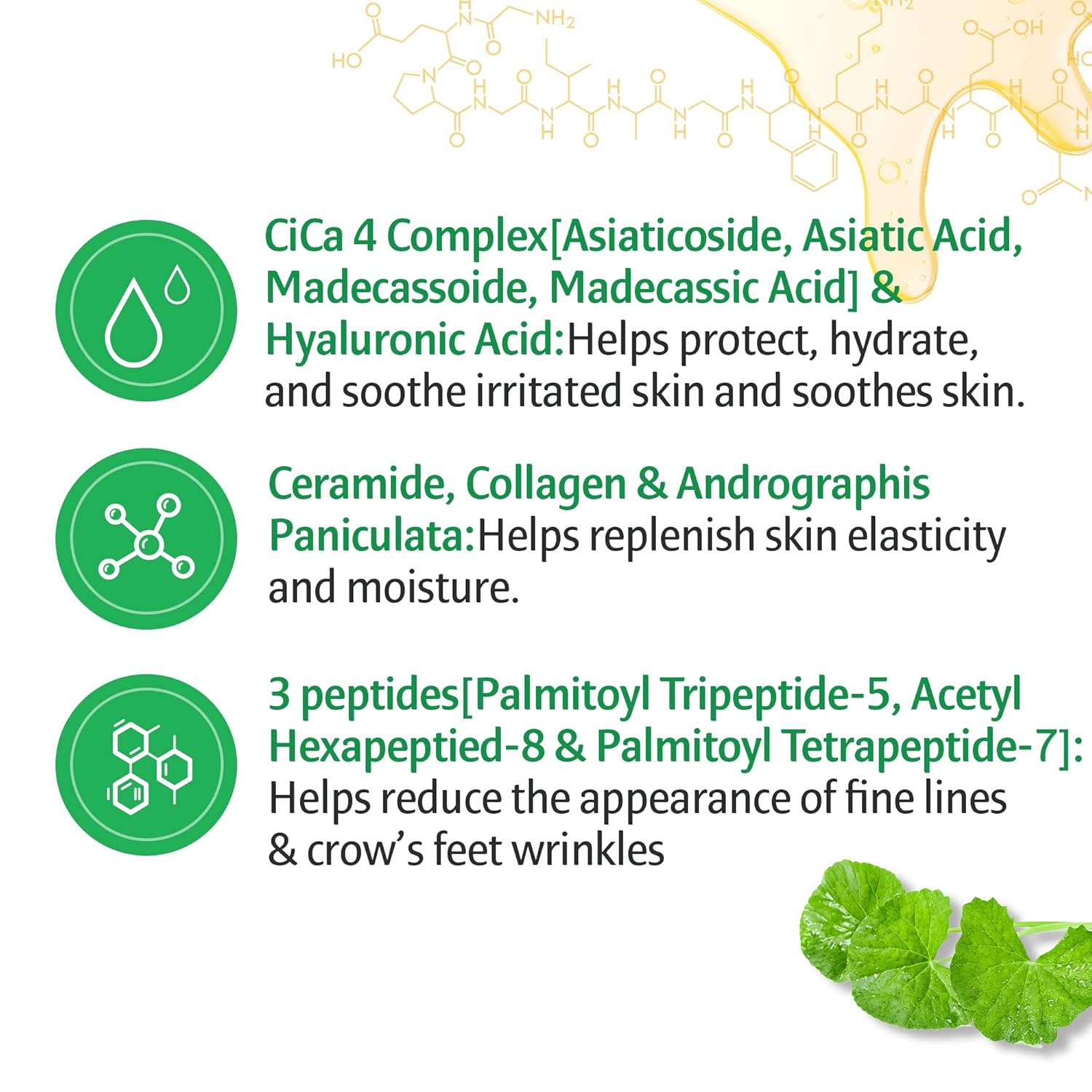 AnnuVe Skin Renewing Eye Cream  Crema reparadora de ojos  Crema debajo de los ojos para ojeras e hinchazón  Adecuado para pieles delicadas debajo de
