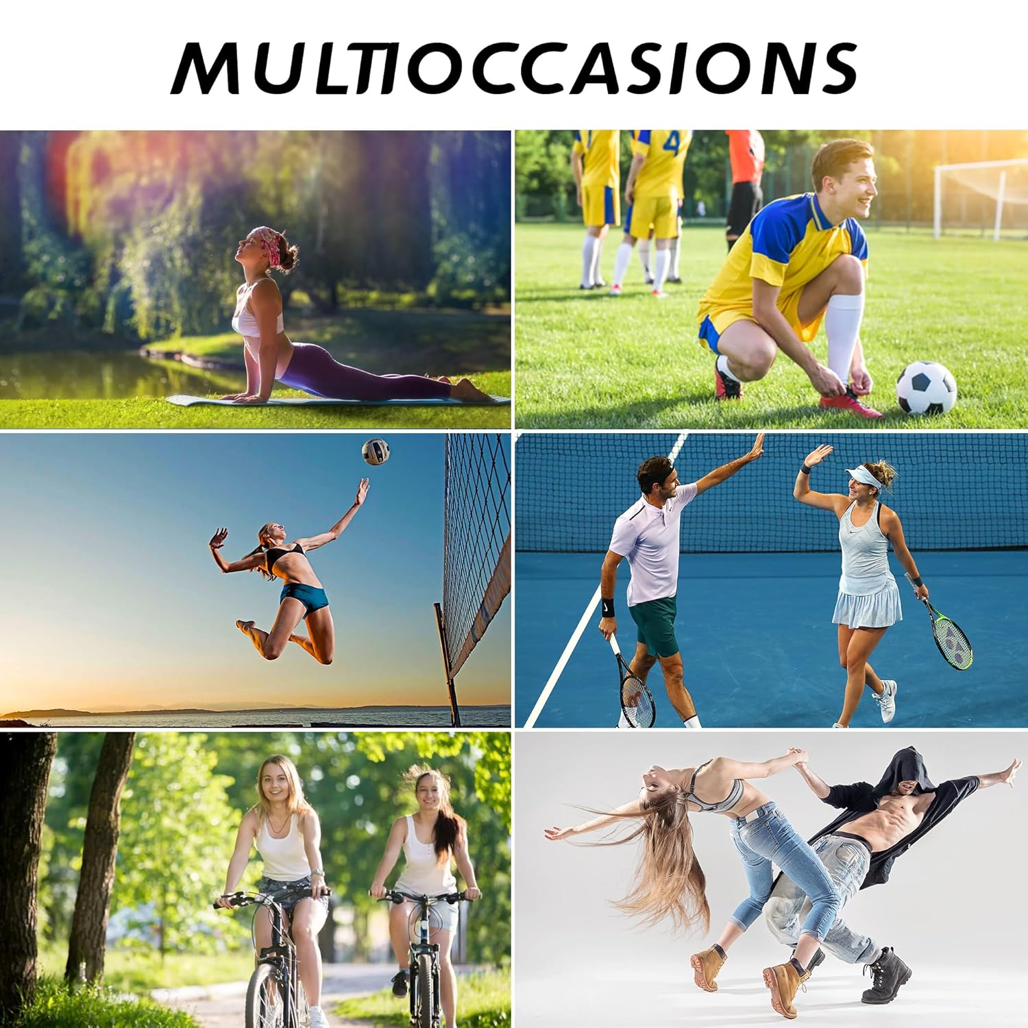 YEEKORO – Coderas de compresión para hombres y mujeres, 2 soportes para antebrazo para tendinitis, golfistas, tenis, alivio del dolor, entrenamiento