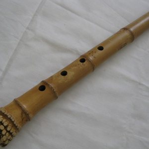 1.8 Matake Bamboo Shakuhachi DF Instrumento pentatónico Zen Flauta de meditación 1.8 Matake Bamboo Shakuhachi DF Instrumento pentatónico Zen Flauta de meditación