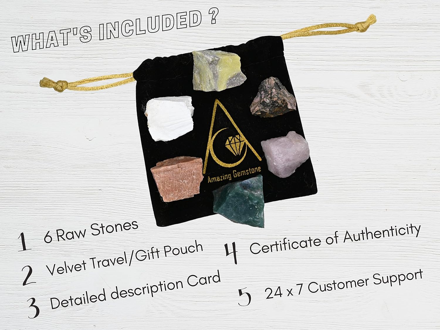 Cristales para manifestación de amor, juego de 6 cristales curativos de cuarzo rosa, rodonita, piedra lunar melocotón, serpentina, escolecita y