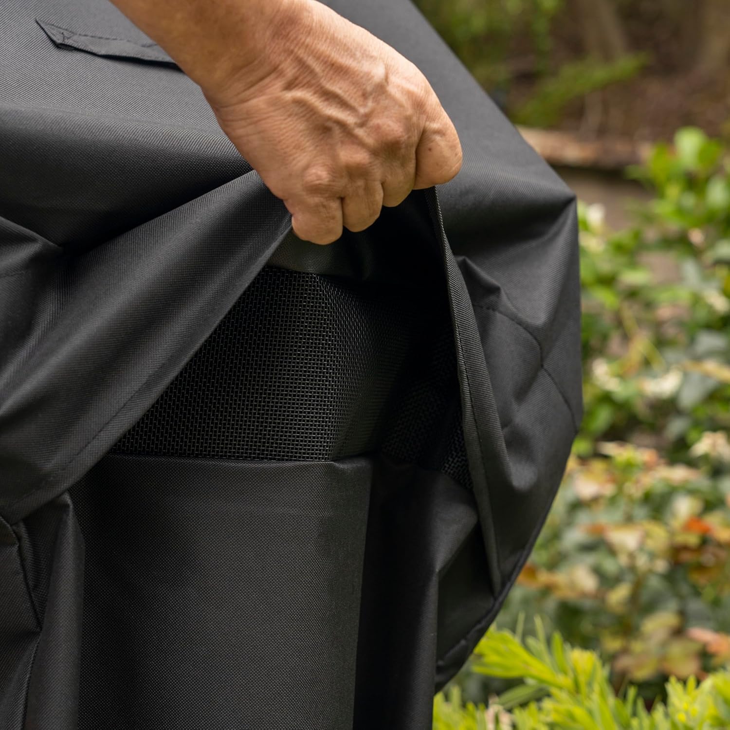Kenmore Funda para parrilla al aire libre, 56 pulgadas, impermeable, resistente a la intemperie, a los rayos UV y a la decoloración, ajuste