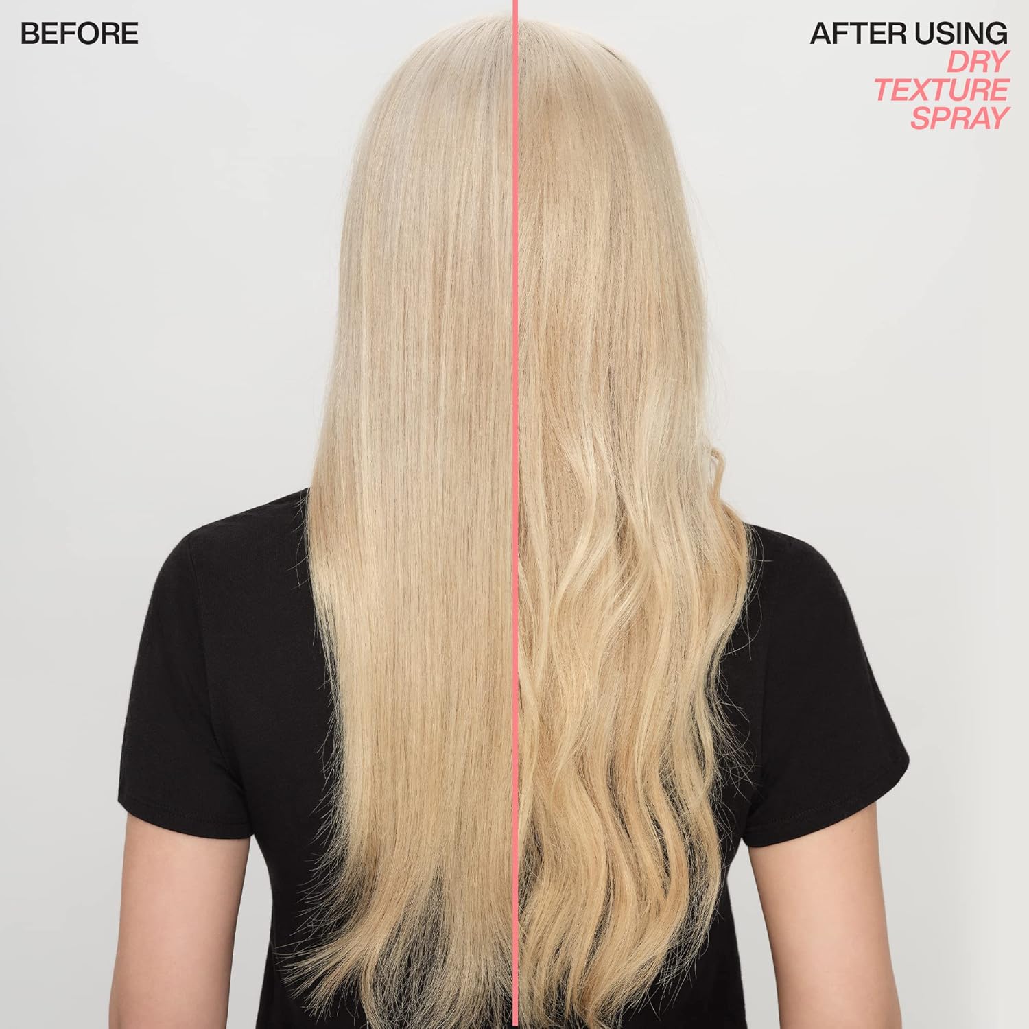 Redken Triple Dry 15 Dry Texture – Spray de acabado para todo tipo de cabello, añade cuerpo y brillo sin pegajosidad, sujeción media, 8.5 onzas