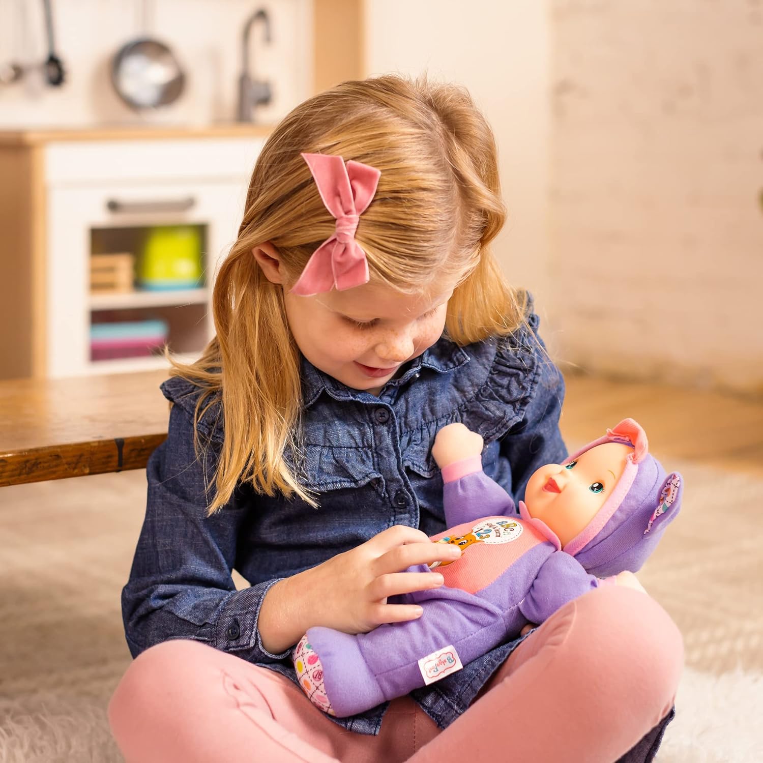 Baby’s First Muñeca de juguete canguro púrpura Sing & Learn – Todas las edades