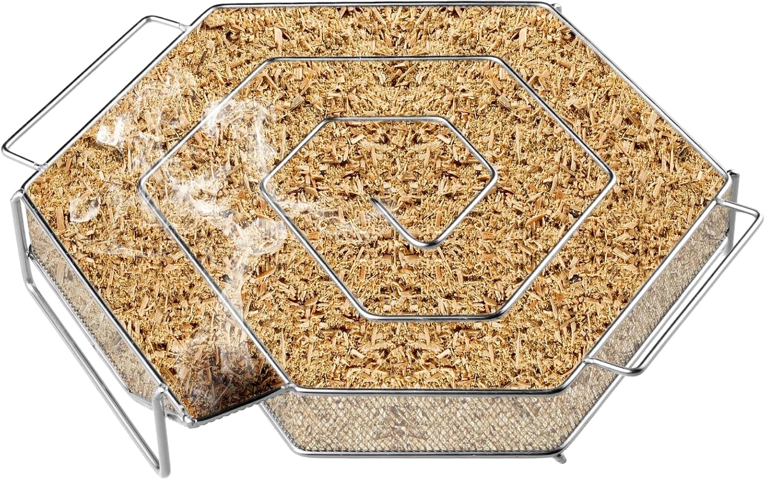 Generador de humo frío, generador de ahumador frío para parrilla de barbacoa, acero inoxidable para ahumar en caliente y frío, ahumador de alimentos