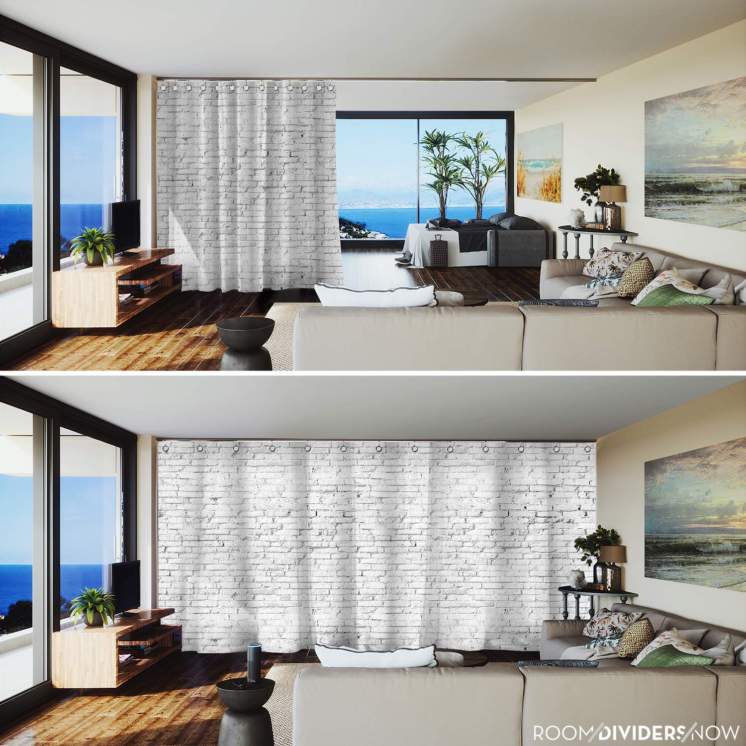 RoomDividersNow – Conjunto de separadores de cuarto, para espacios de 3 pies a 18 pies de ancho