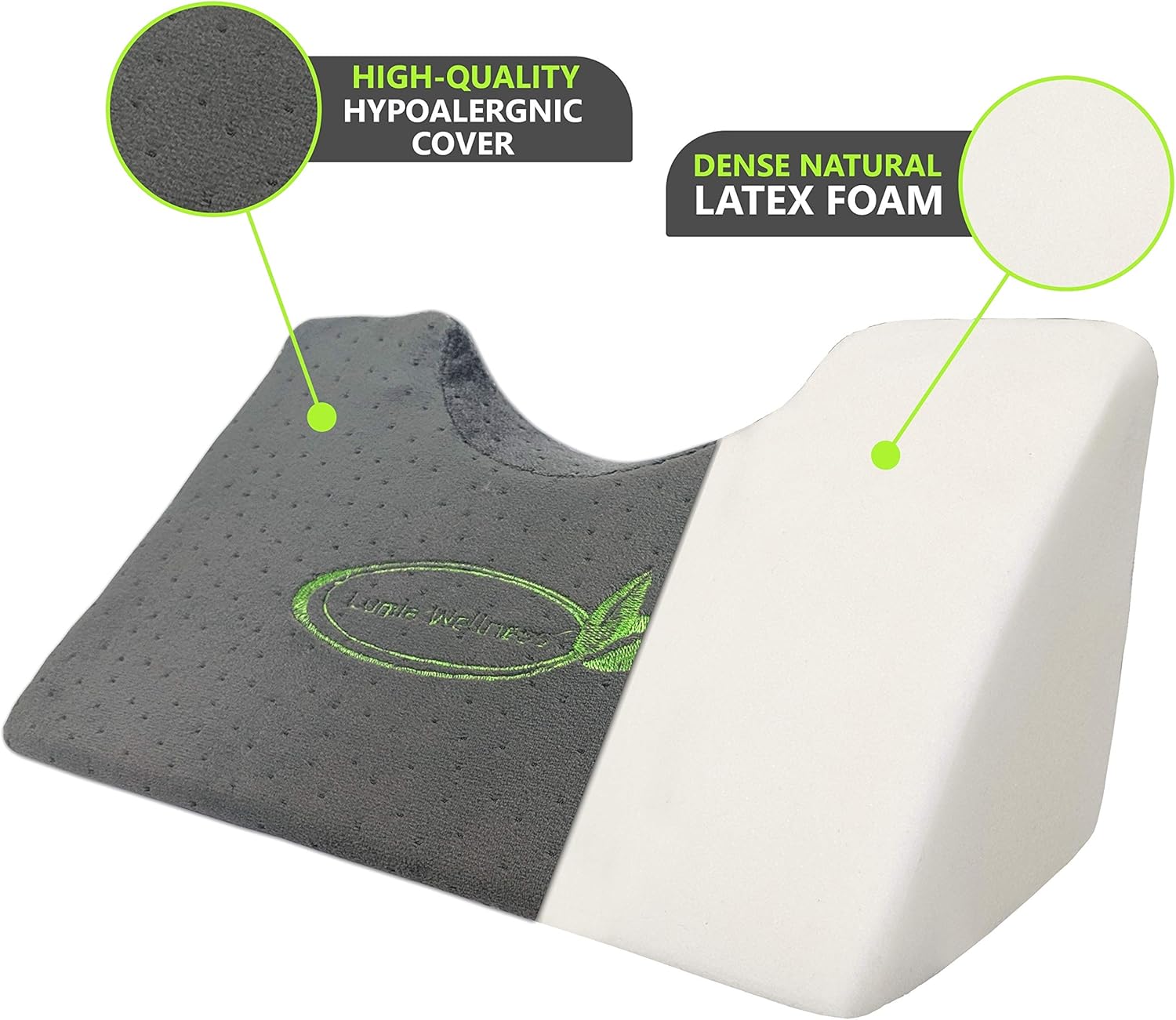 Estirador de cuello de cuña de tracción cervical para aliviar el dolor de cuello y estiramiento lumbar de espalda para aliviar el dolor de espalda