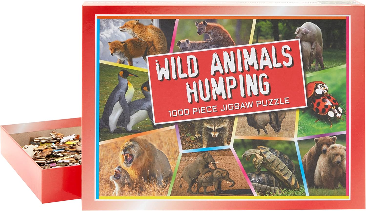 Wild Animals Humping – Rompecabezas de 1000 piezas para adultos