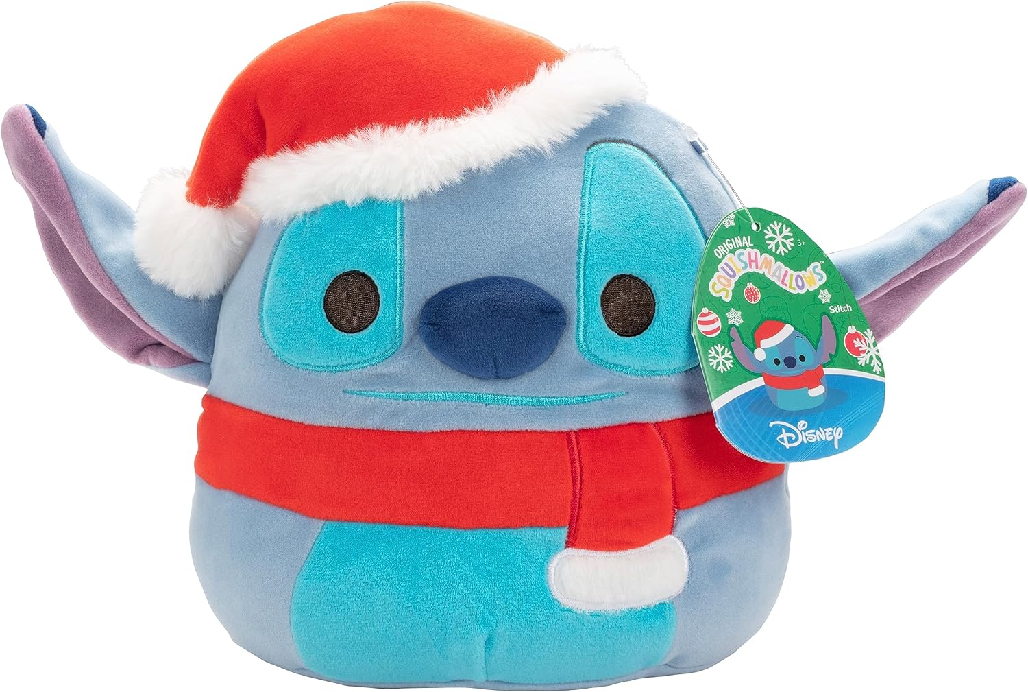 Squishmallows Peluche navideño oficial de Jazwares de 8 pulgadas, juguete coleccionable suave y esponjoso, añádelo a tu escuadrón – Regalo para