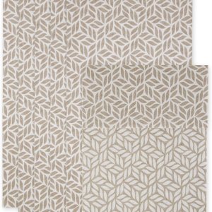 DII Colección de revestimientos para refrigerador, no adhesivos, se pueden cortar para adaptar su tamaño, 12 x 24pulgadas, diseño de hoja abstracta DII Colección de revestimientos para refrigerador, no adhesivos, se pueden cortar para adaptar su tamaño, 12 x 24pulgadas, diseño de hoja abstracta