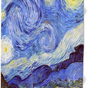 CafePress Starry Night Vincent Van Gogh – Toalla de playa grande, toalla suave con diseño único CafePress Starry Night Vincent Van Gogh – Toalla de playa grande, toalla suave con diseño único