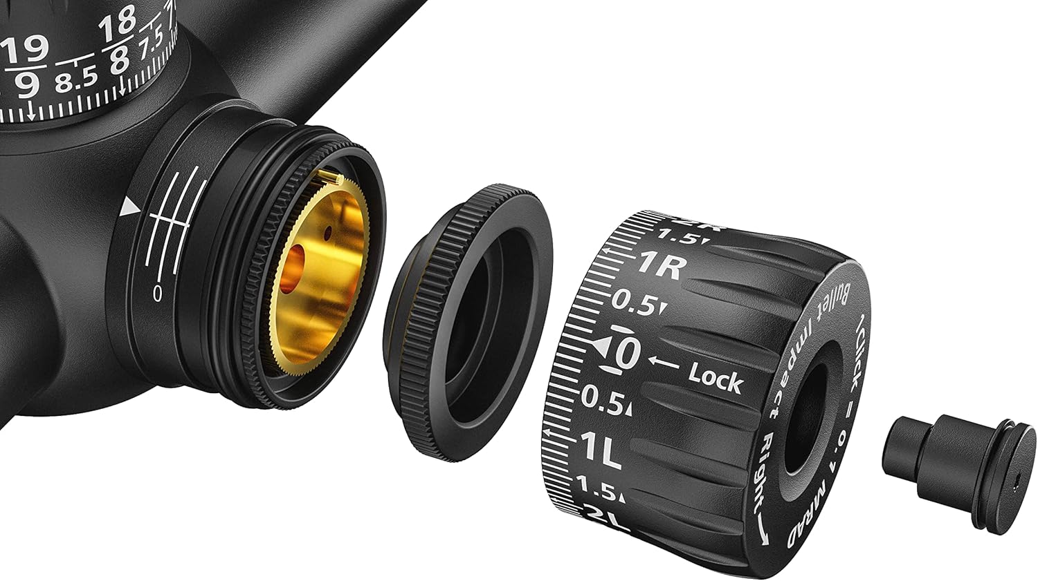 ZEISS LRP S3 – Alcances de caza a prueba de agua a prueba de niebla de largo alcance precisos con las primeras retículas del plano focal