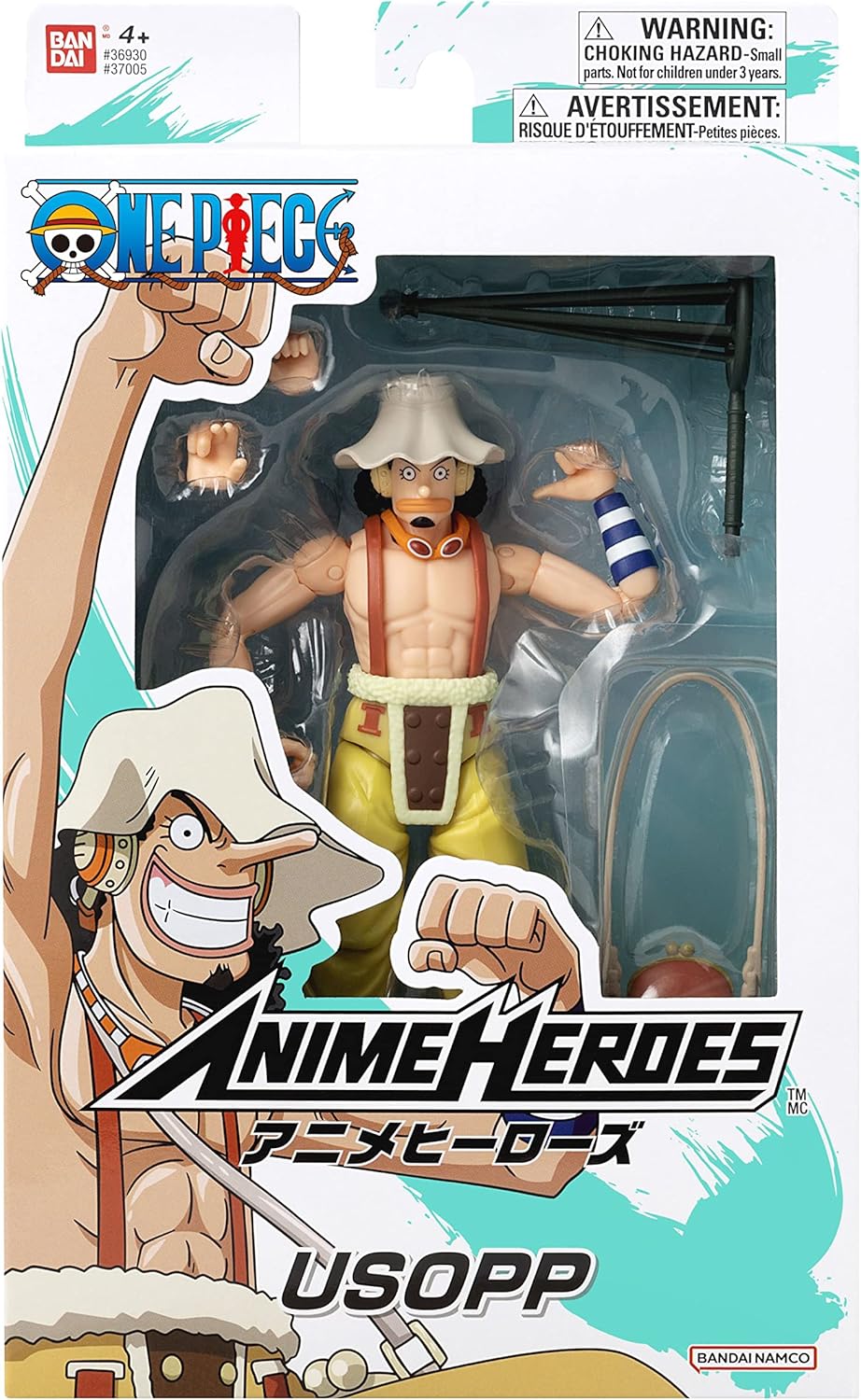 ANIME HEROES – Una pieza – Figura de acción Usopp