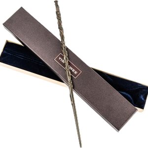 Varita mágica Hermione, hecha a mano con núcleo de acero de resina como accesorios de rendimiento y regalos (Hermione) Varita mágica Hermione, hecha a mano con núcleo de acero de resina como accesorios de rendimiento y regalos (Hermione)