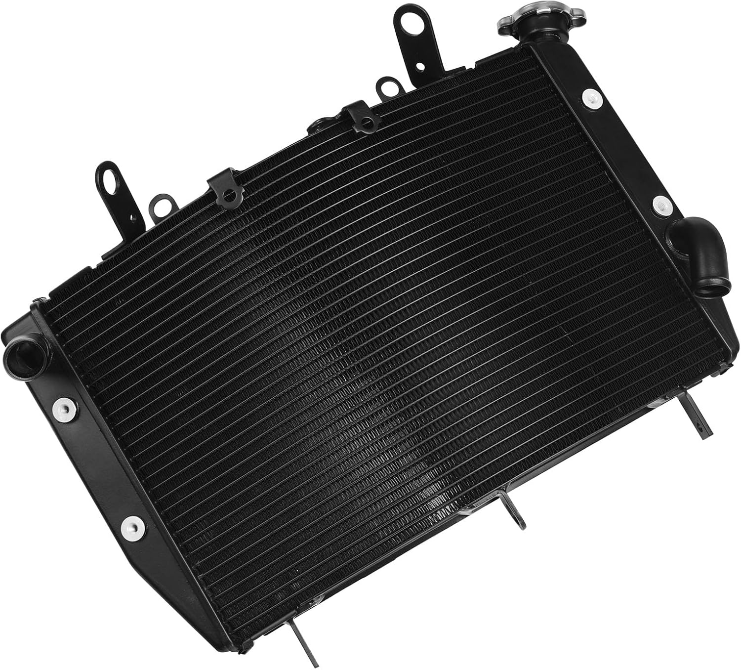 Radiador de enfriamiento de motor de aluminio TCMT para Yamaha YZF-R6 YZFR6 2006-2016