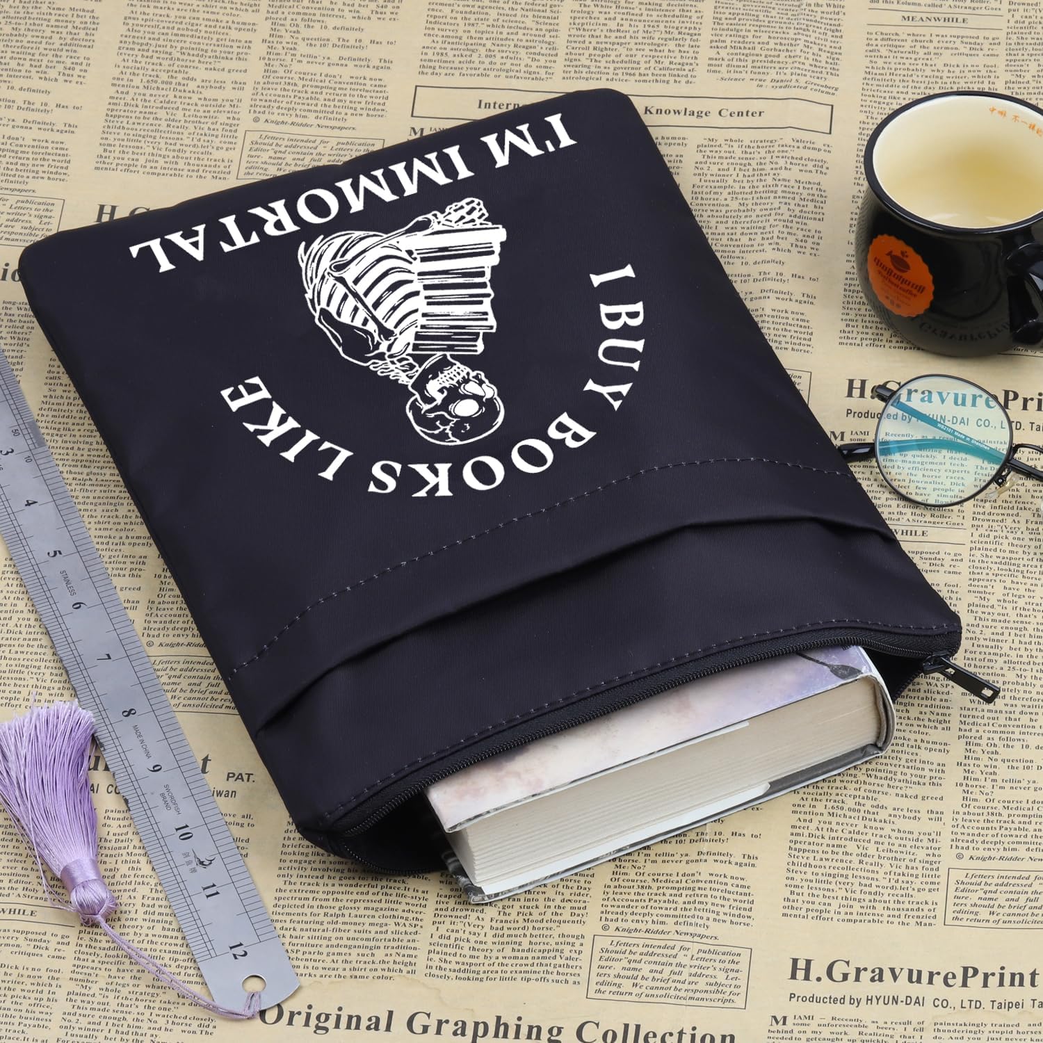 BDPWSS Regalos para lectores de romance oscuro I Buy Books Like I’m Immortal Funny Bookish Gift for Reader Teacher Librarian Booktok Merch (Comprar