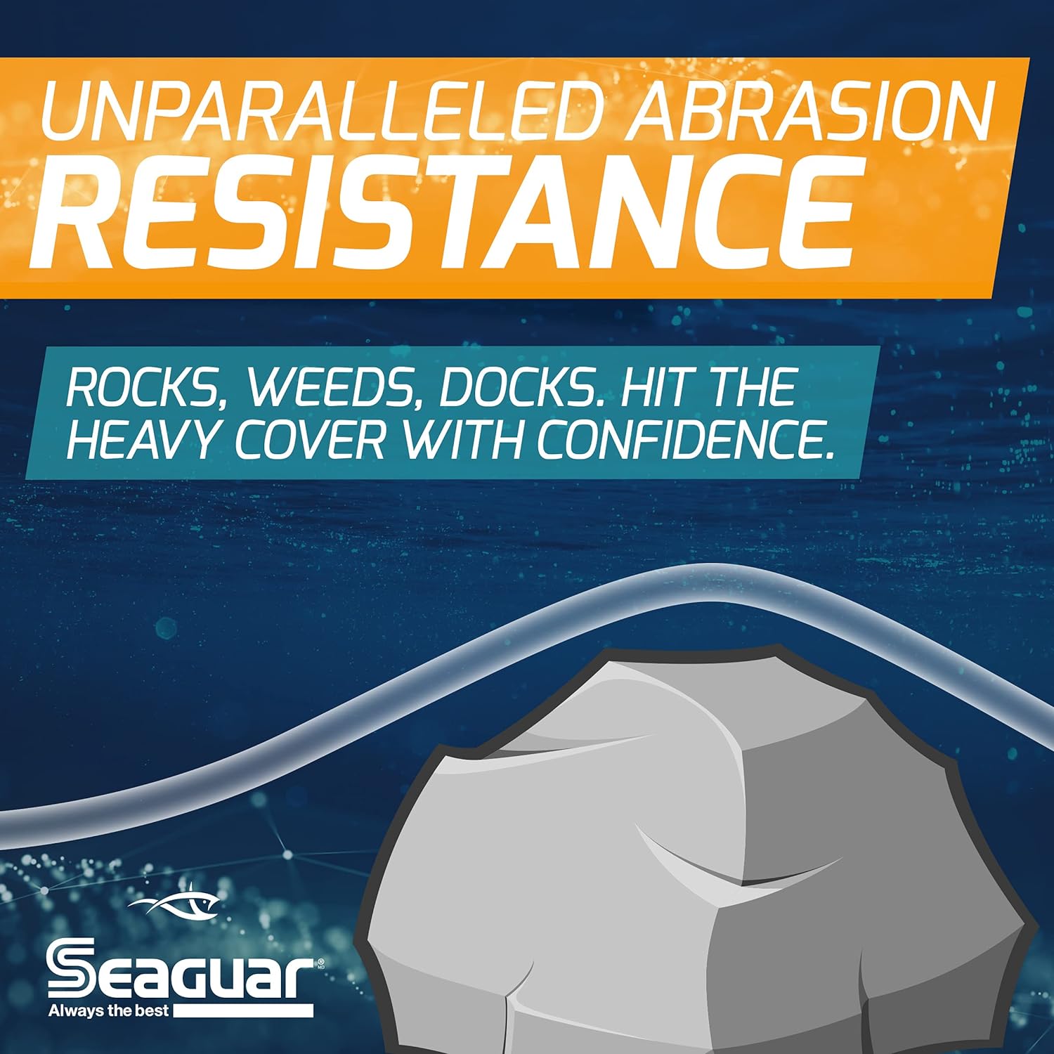 Seaguar STS Salmon, Trout, and Steelhead 100% Freshwater Fuorocarbon Leader Fishing Line
