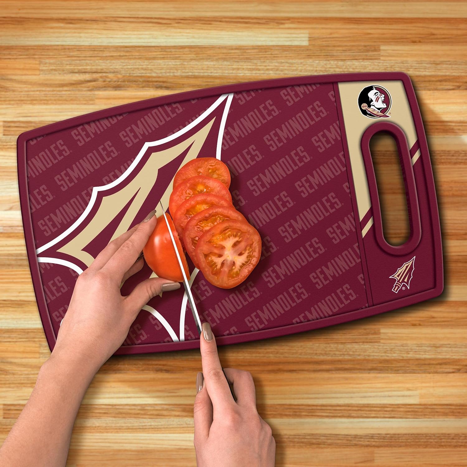 YouTheFan NCAA Logo Series Tabla de cortar