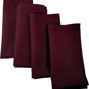 LA Linen Paquete de 4 servilletas de mezcla de polietileno, servilletas de tela suave, lavables y reutilizables, resistentes a las manchas y a las LA Linen Paquete de 4 servilletas de mezcla de polietileno, servilletas de tela suave, lavables y reutilizables, resistentes a las manchas y a las