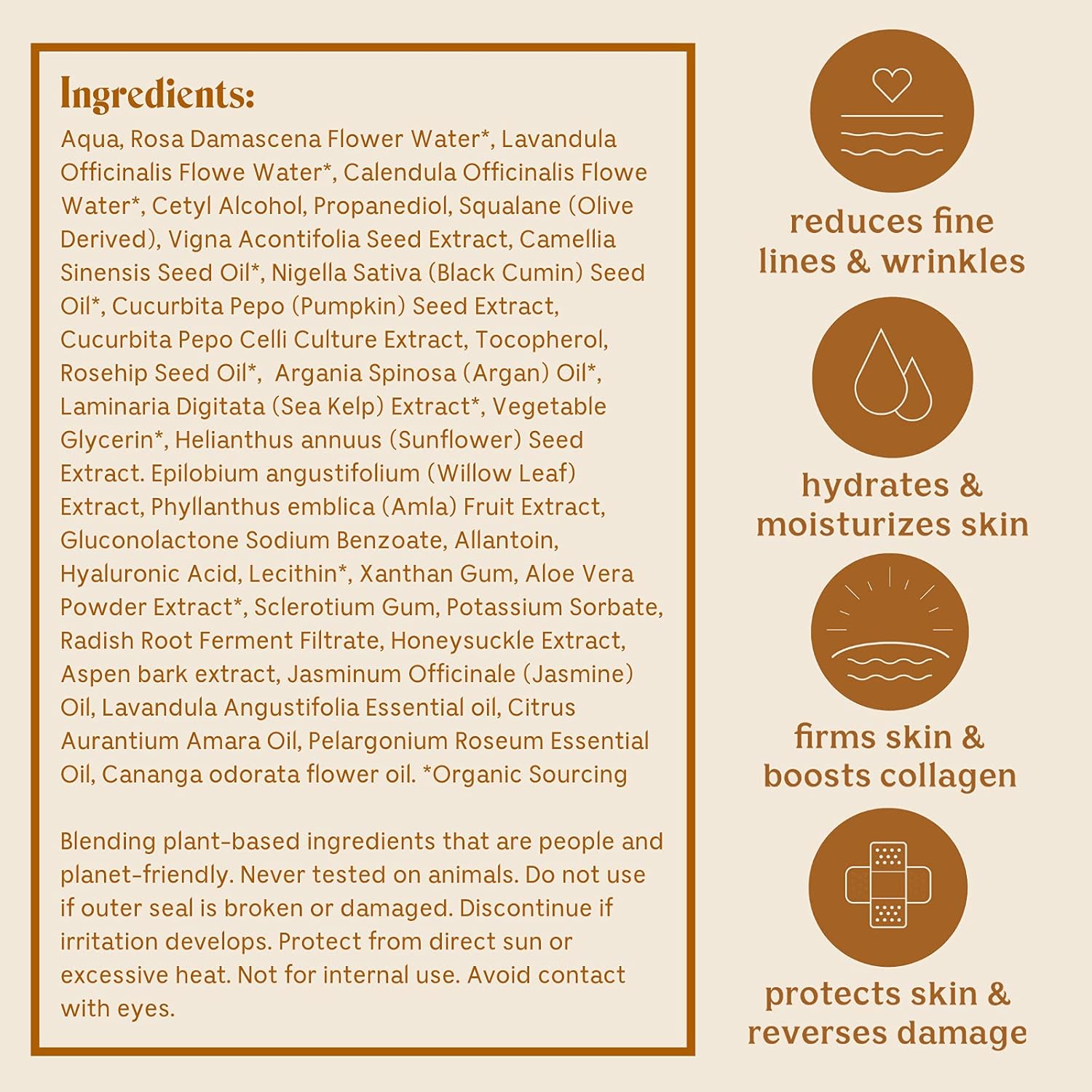 Solluna by Kimberly Snyder Hidratante Feel Good hidratante hidratante, estimulante de colágeno y antienvejecimiento con alternativa natural al