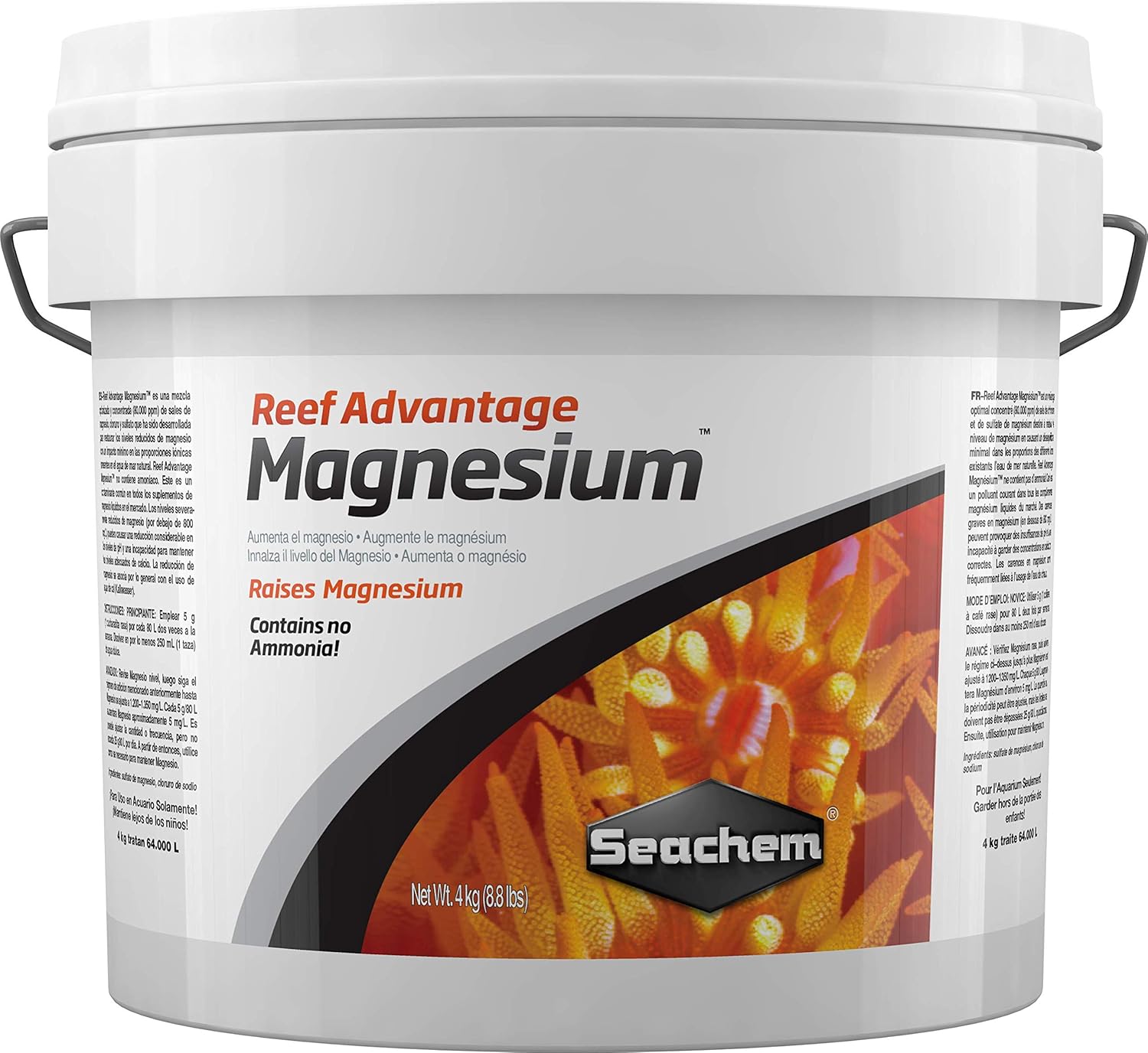 Reef Advantage Magnesio, 8.8 lbs  8.8 libras