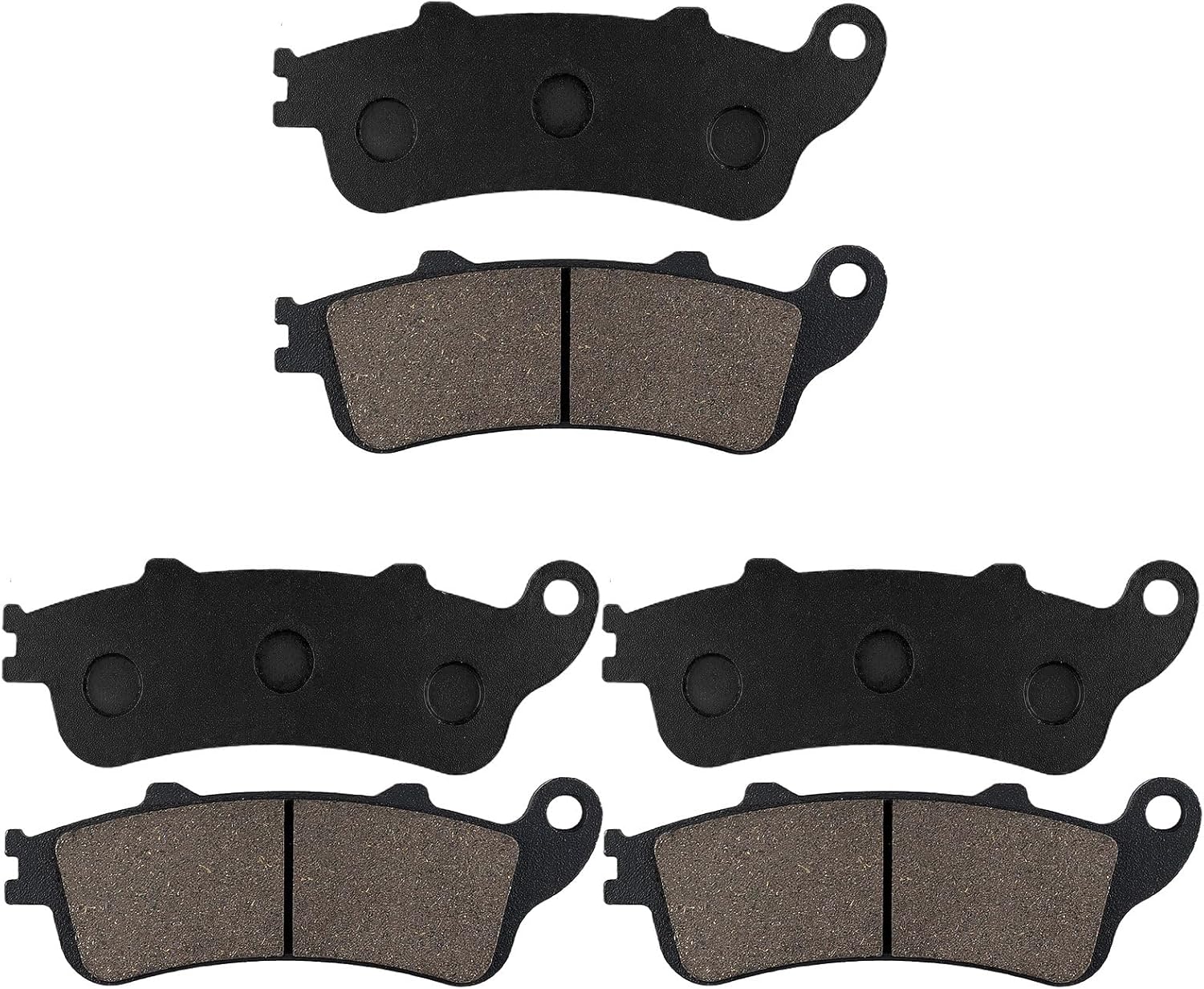 VTX1800 Pastillas de freno delanteras y traseras para Honda VTX 1800 (todos los modelos) 2002-2013 Goldwing 1800 GL1800 2001-2016CBR1100XX 1997-2003