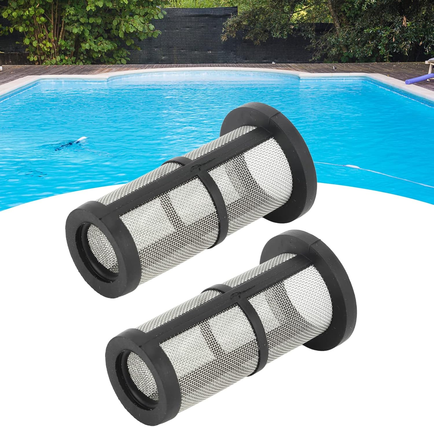 TOPINCN 2 unids filtro limpiador de piscina compacto 180 cartucho 380 280 sustituye accesorios para 360 filtros de piscina