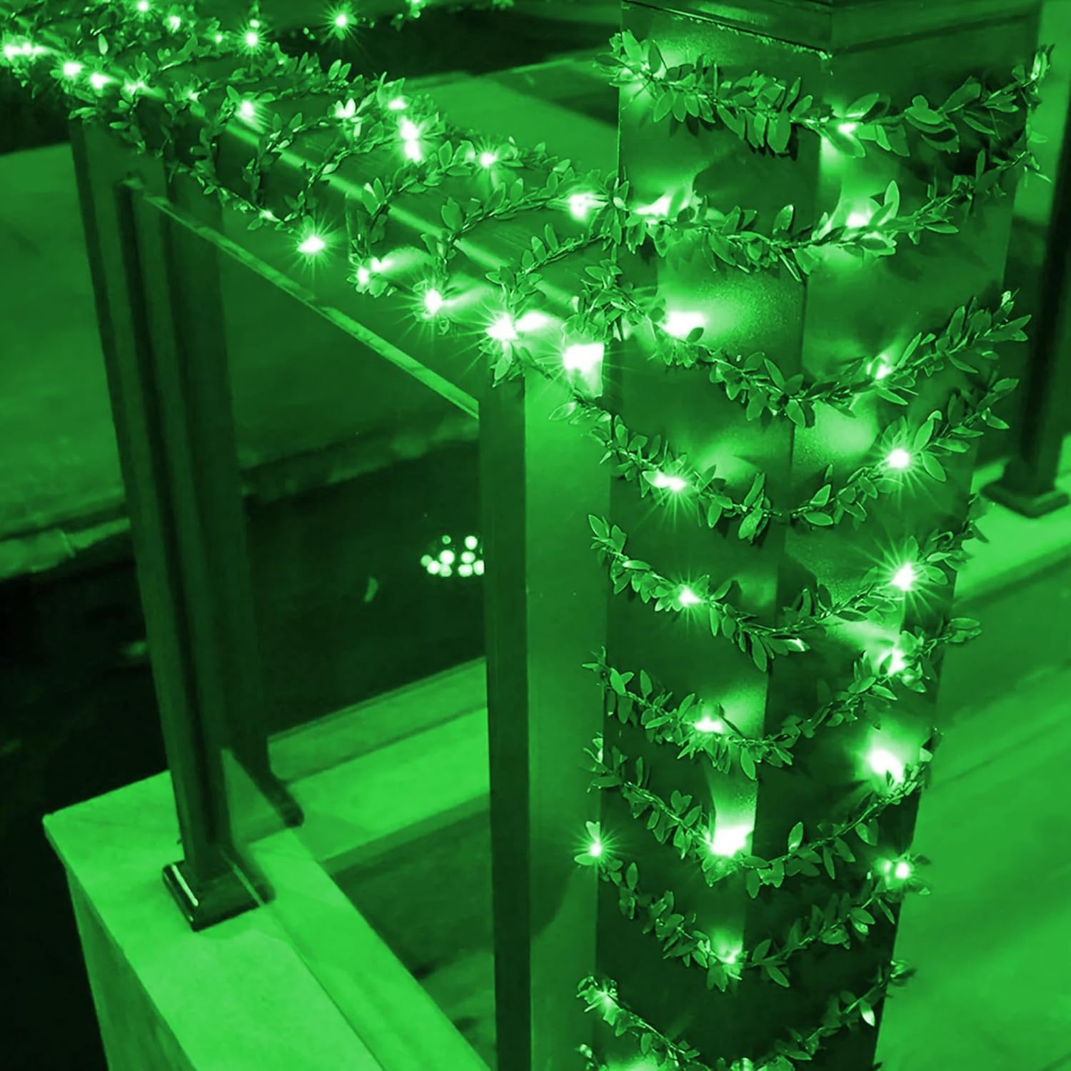 Dazzle Bright 50 mini luces LED (verde, 2)