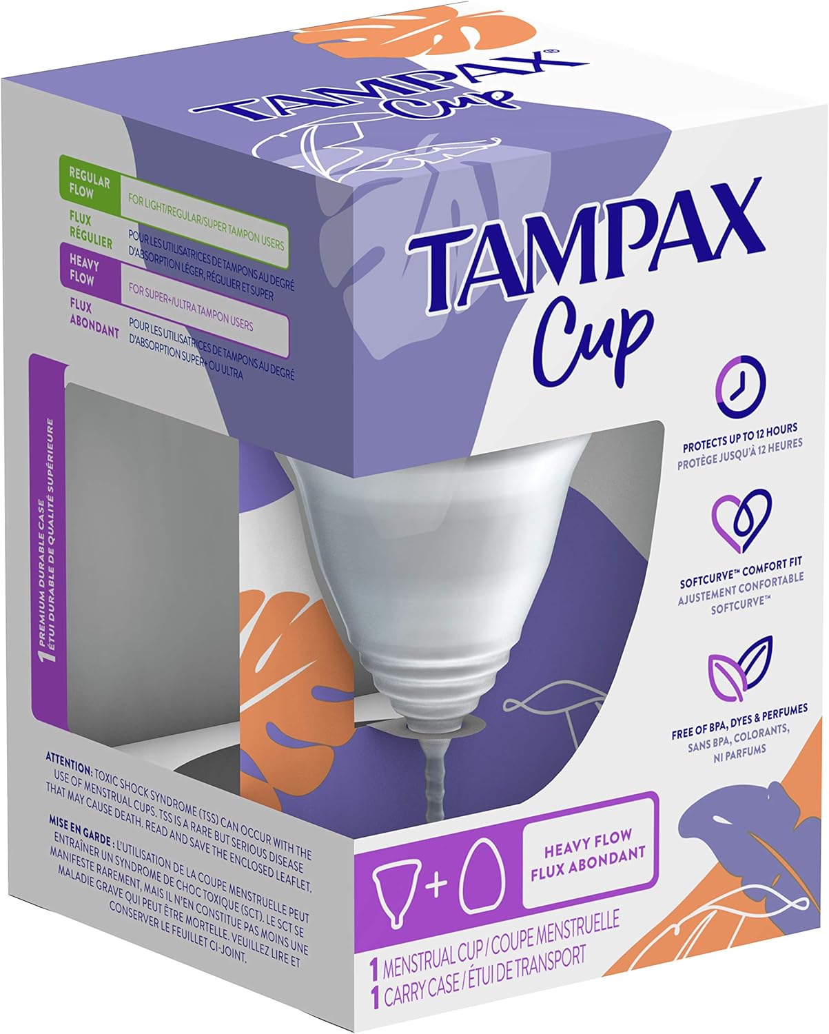 TAMPAX TAZA 3X4X1 FLUJO PESADO 1X CA