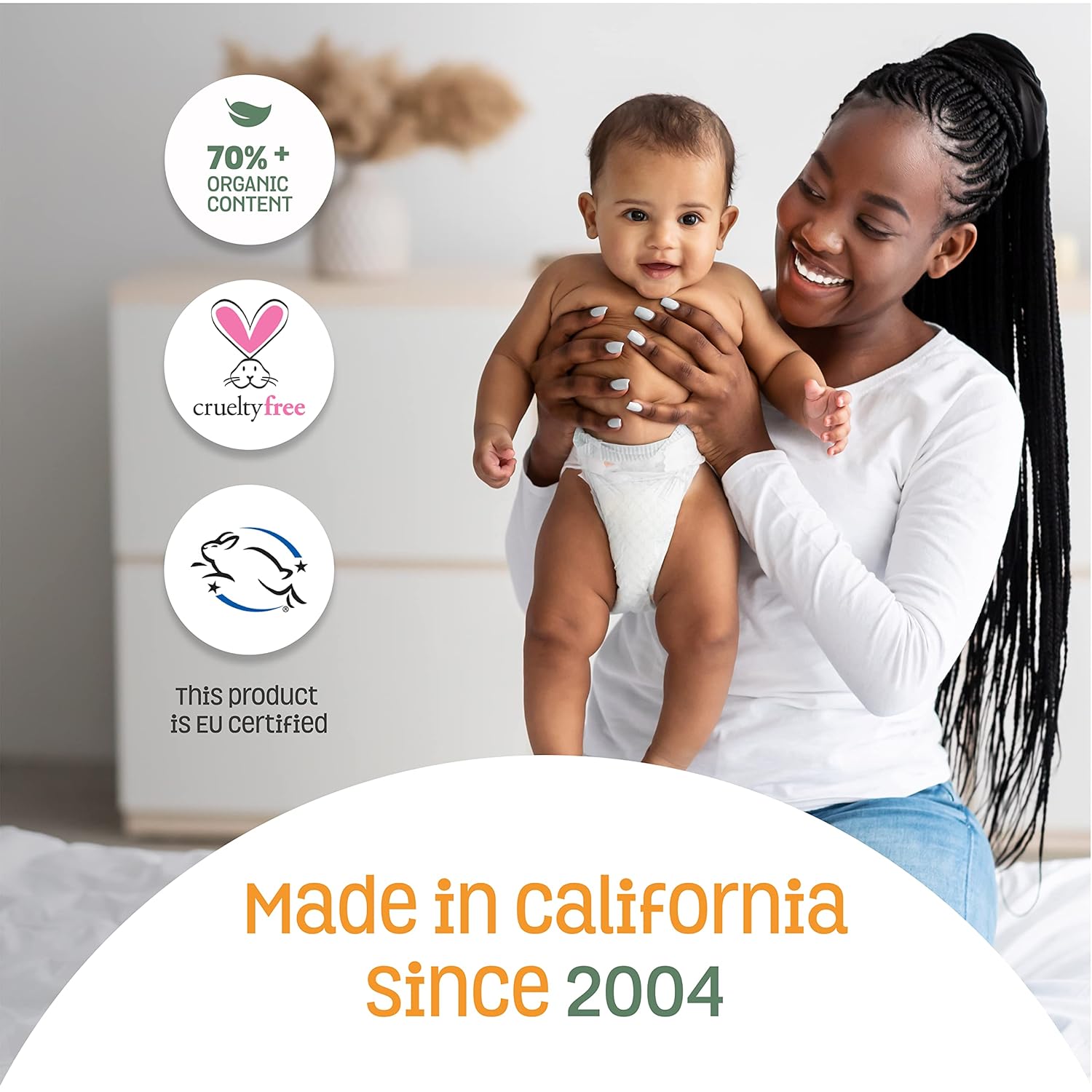 Nature’s Baby 3 in 1 Baby Shampoo, Body Wash and Face Wash, Formulated for Problem and Sensitive Skin, No Sulfate or Artificial Fragrances, Vanilla